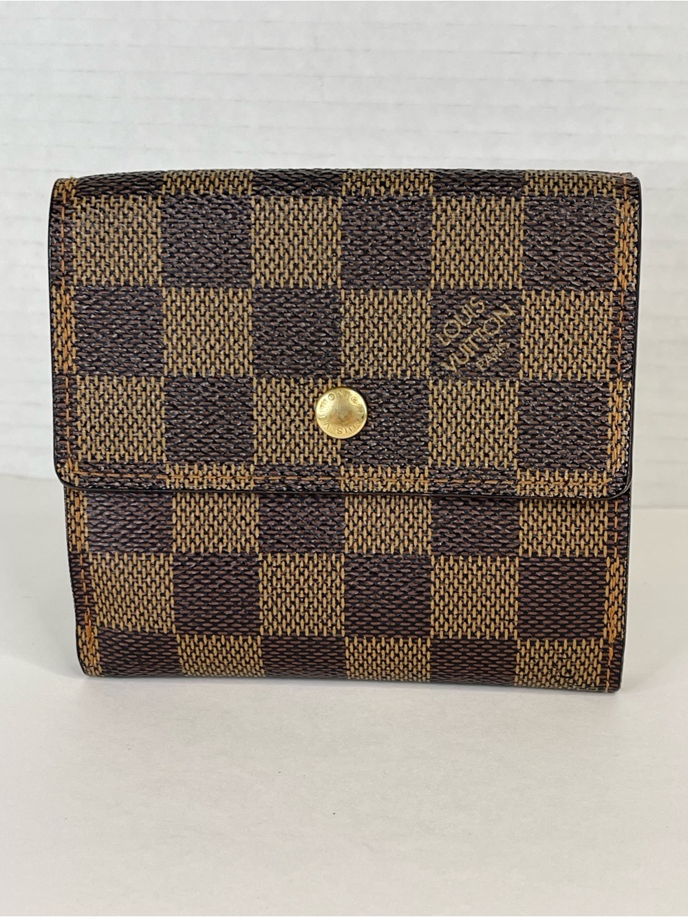 Louis Vuitton Damier Portefeuille Elise bifold wallet